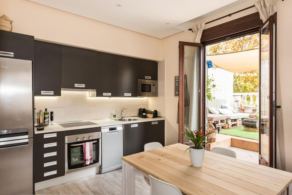 Ático con terraza y chimenea junto a Universidad Alcalá de Henares Exterior foto